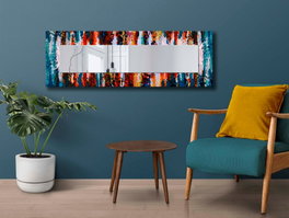 Wallity Espejo Decorativo Multicolor 40 x 120 cm